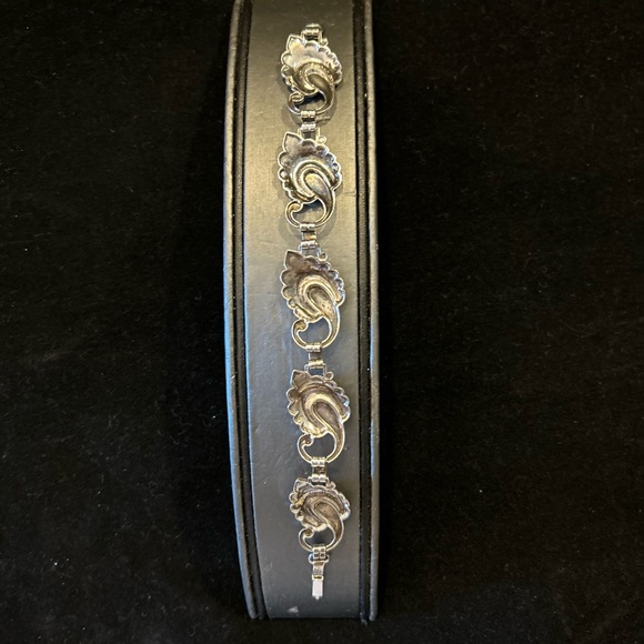 Harry S. Bick Sterling Art Nouveau Bracelet - Picture 3 of 6